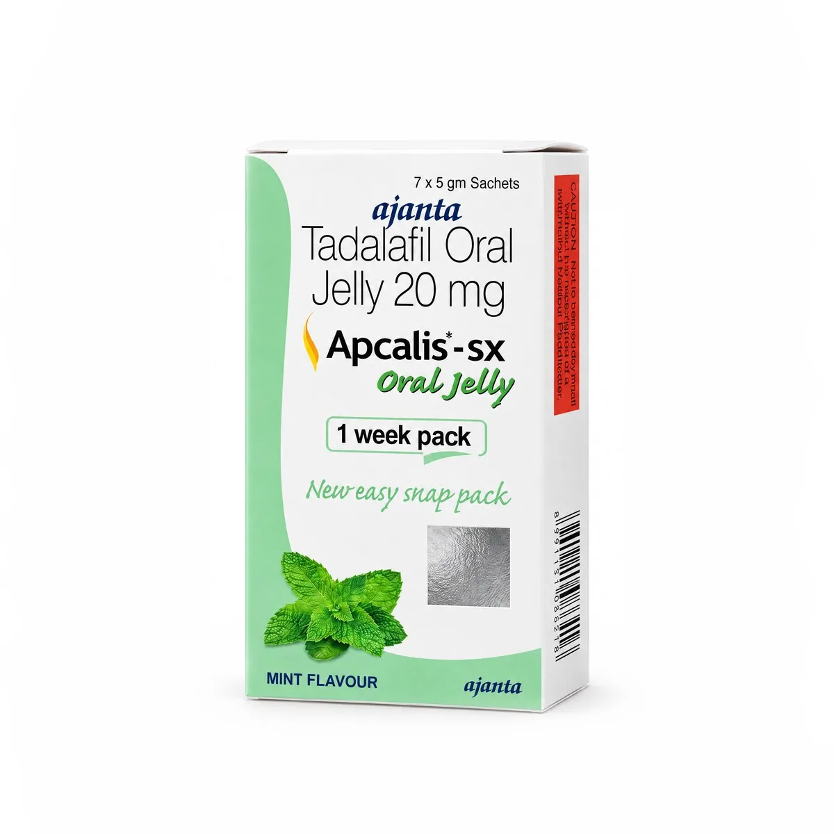 Apcalis-SX Oral Jelly 20 mg (mint)