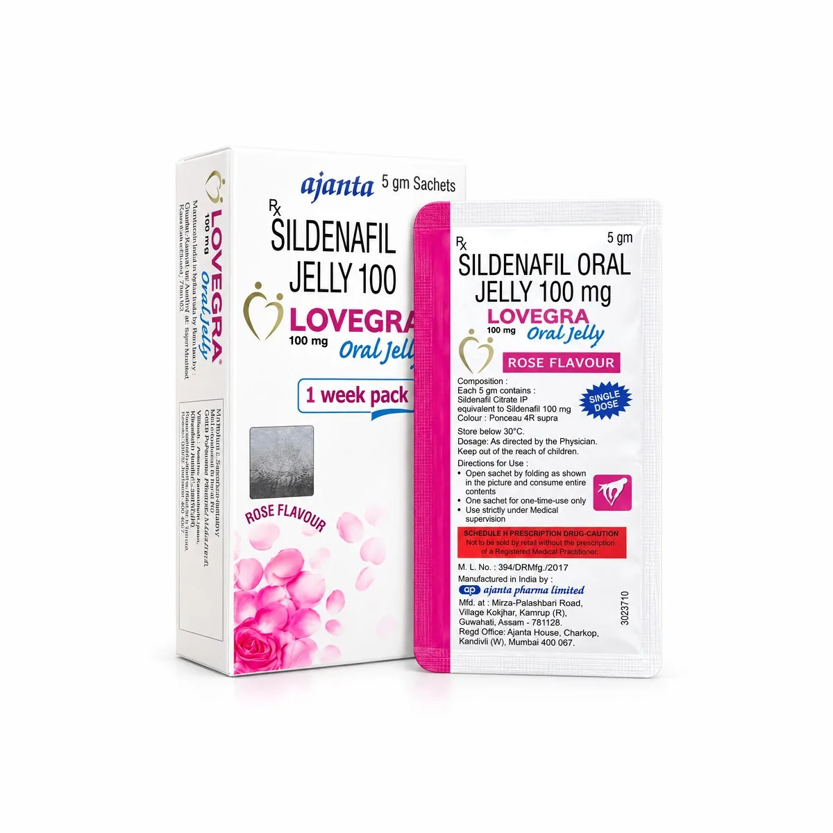 Lovegra Oral Jelly 100 mg